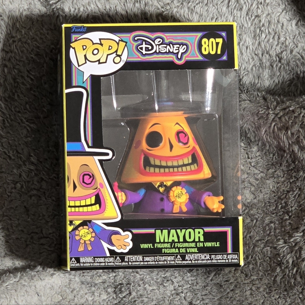 Funko Pop! Disney The Nightmare Before Christmas Mayor Blacklight
